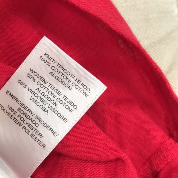 Lucky Brand Eyelet-Bib Top - Picture 5 of 5